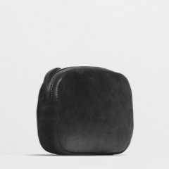 3147LNC Сумка женская замша (Черный) (Черный/19*14*4,5/натуральная кожа/Richet)