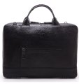 0829-03 Сумка мужская натуральная кожа KARYA (Черный/40*30*7/натуральная кожа)