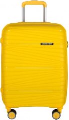 PP-802 Чемодан жёлтый L (Жёлтый/45*68*27/полипропилен/L/4,0 кг/Across)