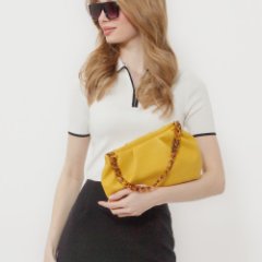 2914VN Сумка женская Желтый (Жёлтый/27*19*5/Экокожа/Richet)