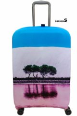 2343 Чехол для чемодана (S) (S/бифлекс/VIP COLLECTION)