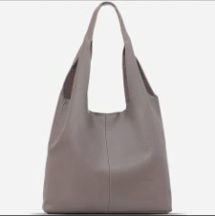 2903LN Сумка женская Тауп (бежевый тёмный/32*31*11/натуральная кожа/Richet)