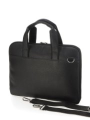 827 СУМКА ИСК. КОЖА (чёрный) (Черный/38*28*6/Экокожа)