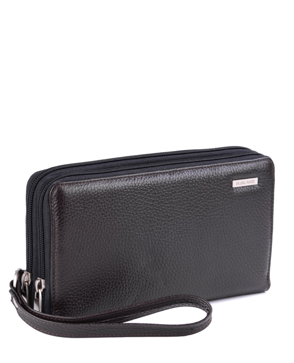 54227 Сумка-клатч CLINT DENVER кожа шоколад (Коричневый/21*12*4/натуральная кожа/R.Blake)