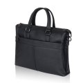 8018 Сумка мужская натуральная кожа (черный/40*30*9/натуральная кожа/Redmond)
