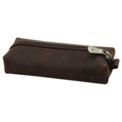 636/К Ключница на молнии большая. Коллекция (Camel)  (коричневый/14*5*4,5/натуральная кожа/Dimanche)