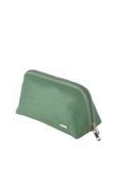 78506 Косметичка ПРЕТТИ ВАСАБИ кожа флотер васаби (Зелёный/натуральная кожа/Esse)
