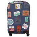 EBH586-M Чехол для чемоданов Trevel Stickers (M/полиэстер/Eberhart)