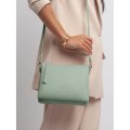 2766LN Сумка женская Зеленый (мята/22*19*8/натуральная кожа/Richet)