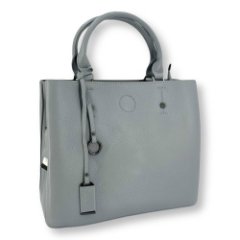 106К Сумка женская натуральная кожа (L blue) (голубой/30*26*13/натуральная кожа/Redmond)