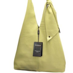 860К Сумка женская натуральная кожа (yellow) (Жёлтый)