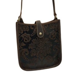 3209 Сумка женская натуральная кожа (coffee) (кофе/20*24*8/натуральная кожа/Redmond/)