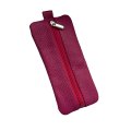 КМ-3 Ключница (Флоттэр, фуксия) (фуксия/15*7*0,5/натуральная кожа/ТОП МАРКА)