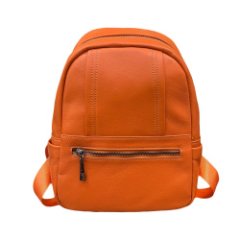 1021К Рюкзак женский натуральная кожа (orange) (оранжевый/25*30*10/натуральная кожа/Redmond)