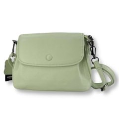 2001К Сумка женская натуральная кожа (green) (Зелёный светлый/22,5*17*8/натуральная кожа/Redmond)