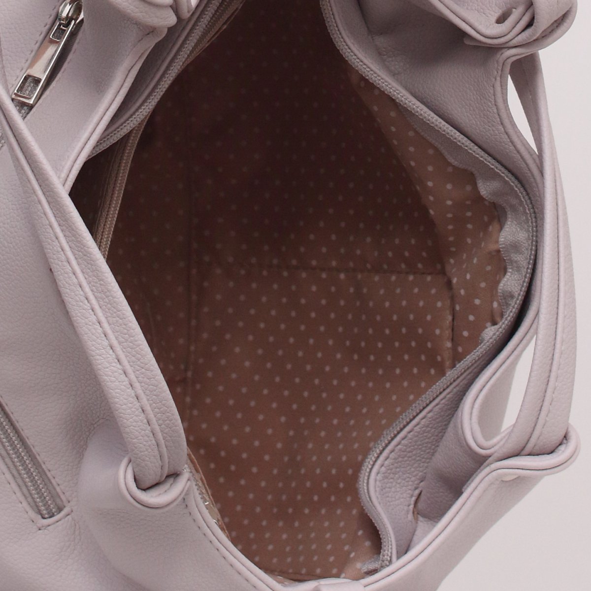 2421VN Сумка женская Серый (серый светлый/30*20*12/экокожа/Richet)