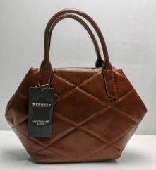 8160К Сумка женская натуральная кожа (brown) (Рыжий/35*24*13/натуральная кожа/Redmond)