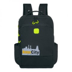 M-4-3 ACROSS Молодежный рюкзак   (Черный/31*45*12/полиэстер/0,7 кг/Across)