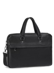 HL 11-638114 Сумка мужская натуральная кожа (А4) (черный/38*27*5,5/натуральная кожа/Hogerland)