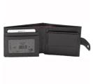 0982-03 Портмоне мужское натуральная кожа KARYA (Черный/11см*9см*1см/натуральная кожа)