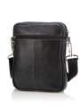 2763 Сумка мужская натуральная кожа (Черный/23*18*4/натуральная кожа)