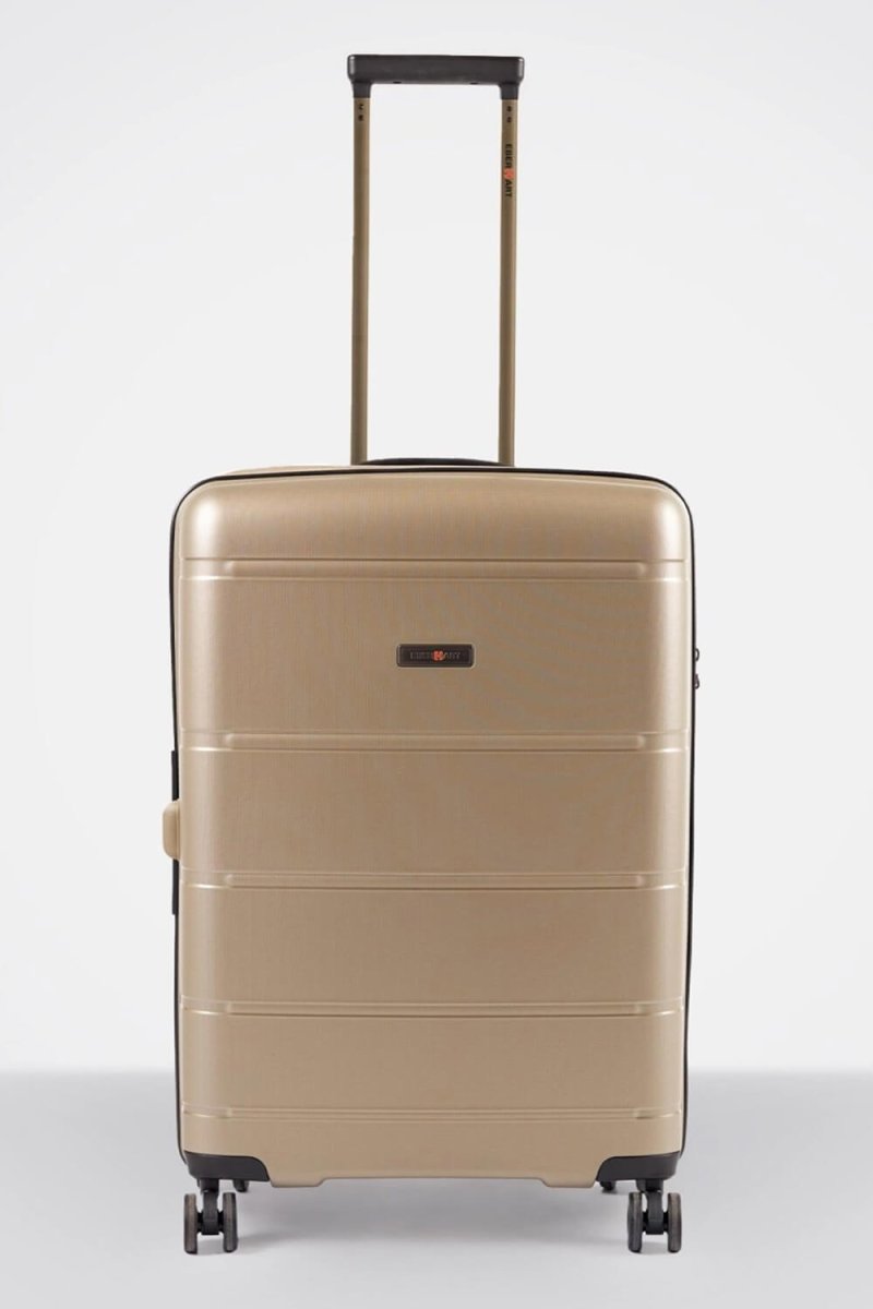 32L-004-424 Чемодан 4-х колесный (шампань/47*67*25/полипропилен/M/3,6 кг/71 литр/Eberhart)