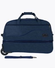 М-77 Сумка на колесах катионик синий (синий/56*37*31/полиэстер/NTL Continent)