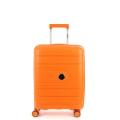 EN9520-20-6 (FABRETTI) Чемодан 4-х колесный 100% полипропилен (Оранжевый/39*54*21/полипропилен/S/FABRETTI)