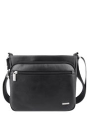 73789 Сумка РОБЕРТ BLACK кожа черный (Черный/натуральная кожа/R.Blake)