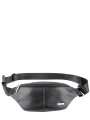 72806 Сумка поясная НИК BLACK кожа черный (Черный/23*11*5/натуральная кожа/R.Blake)