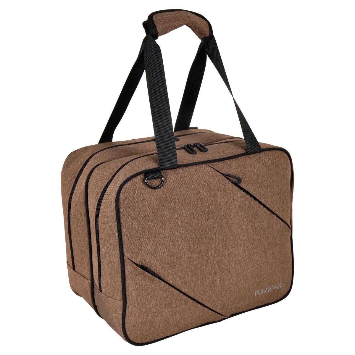 ТВ0111 Brown коричневая Сумка Победа текстиль (коричневый/36*30*24/полиэстер/0,62 кг/26 литров/Polar)