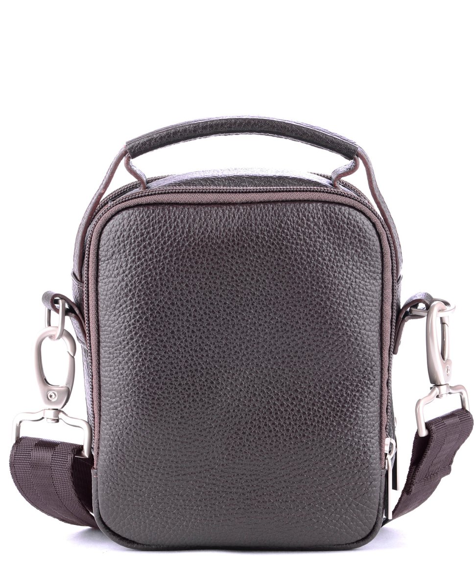 52153 Сумка BENJAMIN DENVER кожа шоколад (Коричневый/14*17*8/натуральная кожа/R.Blake)