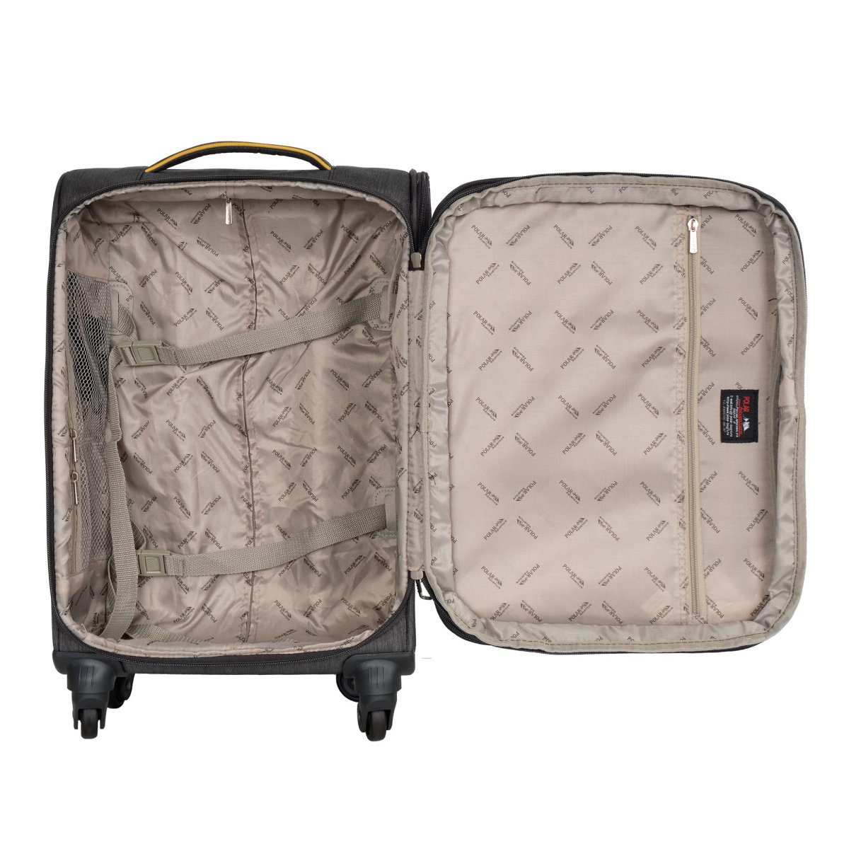 Р1919 (3-ой) D.Blue (19) т.синий чемодан малый тканевый облегченный (синий/34,5*55*22/полиэстер/S/2,6 кг/37 литров/Polar)