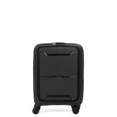 AT1010-20-2 FABRETTI Чемодан 4-х колесный 100% полипропилен (черный/39*55*21/полипропилен/S/FABRETTI)