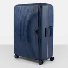 33C-011-428 Чемодан 4-х колесный (синий/54*77*32/полипропилен/L/4,9 кг/100 литров/Eberhart)