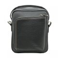 102-81504-1 Сумка мужская кожа (Пеллекон) (черный/20*23*5/натуральная кожа/PELLECON)