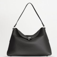 3172LN Сумка женская Черный (Черный/натуральная кожа/Richet)