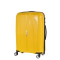 EN8520-24-7 Чемодан 4-х колесный 100% полипропилен FABRETTI (Желтый/47*70*24/полипропилен/M)