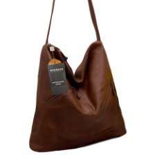 465К Сумка женская натуральная кожа (brown) (Рыжий/39*37*9/натуральная кожа/Redmond)