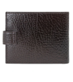 0980-04 Портмоне мужское натуральная кожа KARYA (Коричневый/11,5 см*9,5 см*1 см/натуральная кожа)