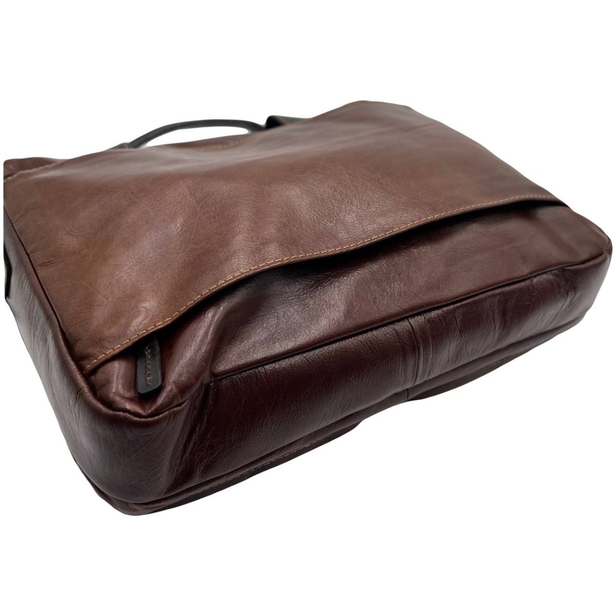 4063 (Brown) Сумка мужская натуральная кожа (коричневый/39*30*6,5/натуральная кожа/Hogerland)