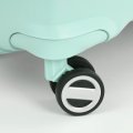EN7520-20-11 FABRETTI Чемодан 4-х колесный 100% полипропилен (Мята/38*55*18/полипропилен/S/2,8 кг/FABRETTI)
