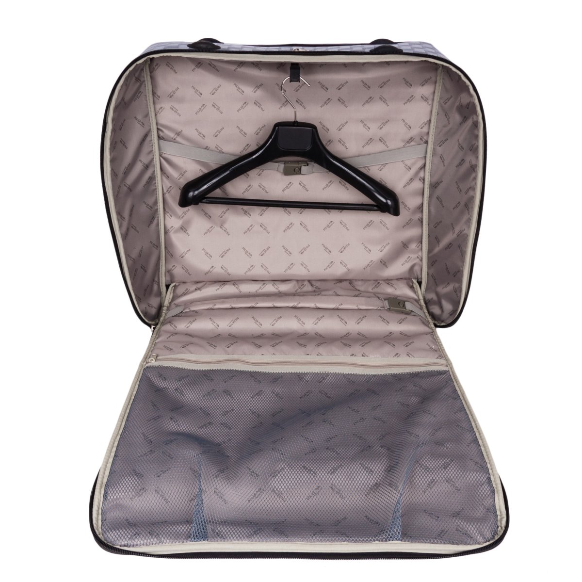 П7084 (коричневый) портплед из нов.дублировки текстиль (Коричневый/53*55*14/полиэстер/1,8 кг/41 литр/Polar)