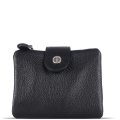Ri-065P Портмоне женское Черный (черный/11,5*9*2,5/натуральная кожа/Richet)