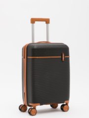 8012 01 20 Чемодан полипропилен (чёрный) (черный/36*55*23/полипропилен/S/2,4 кг/S.Lavia)