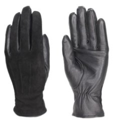 M08 black перчатки Vienza с itouch 8,5 (черный8,5/натуральная замша/кожа/Vienza)