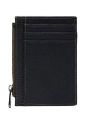 0042-030 Картхолдер натуральная кожа KARYA (Зелёный/12*8*0,5/натуральная кожа/KARYA)