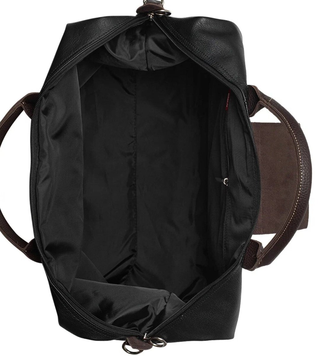 2-277 Сумка дорожная (эко кожа/черный) (черный/45*35*20/экокожа/ANTAN)