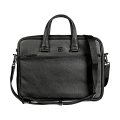 010-2814 (denim black) Бизнес-сумка Sergio Belotti (черный/37*28*6/натуральная кожа/Sergio Belotti)