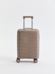 Чемодан Valencia - Coffee 19 (Кофе) S (кофе/35*54*21/полипропилен/S/2,3 кг/36 литров/L’case)